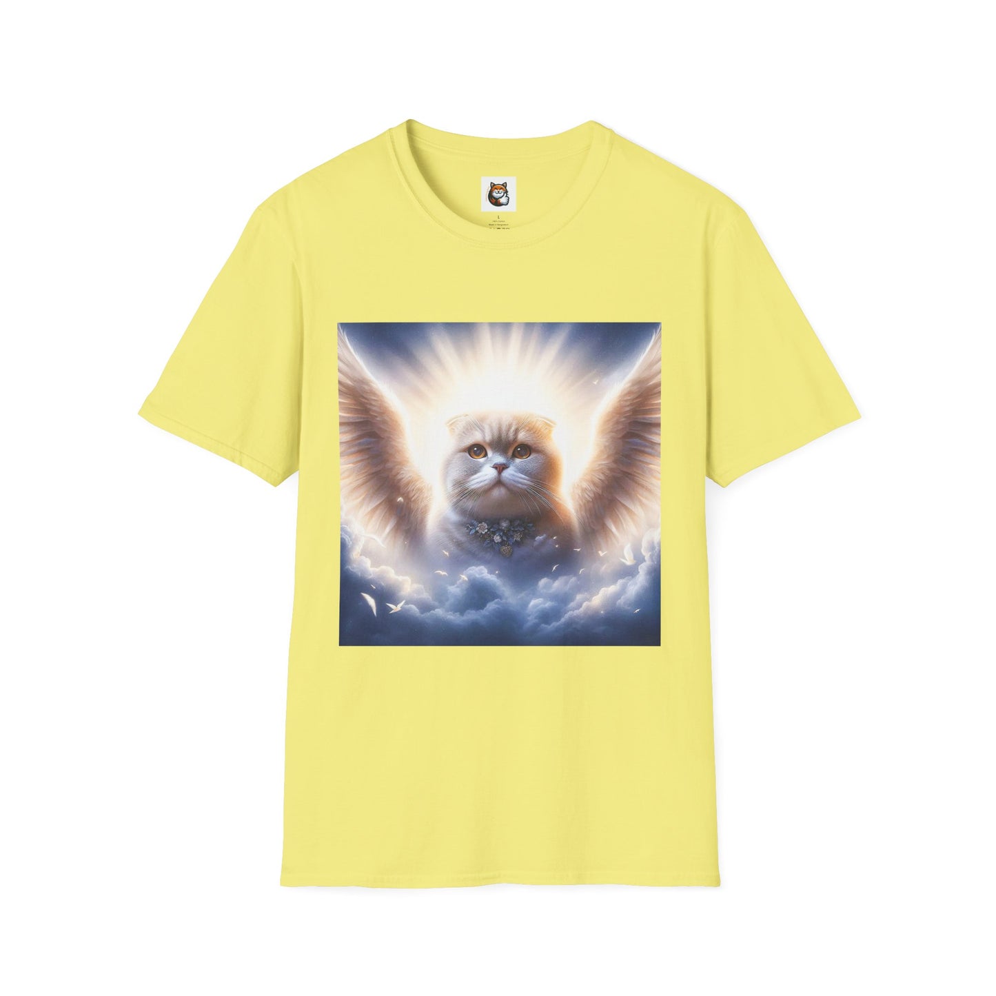 Scottish Fold Cat pretty Angel   T-Shirt