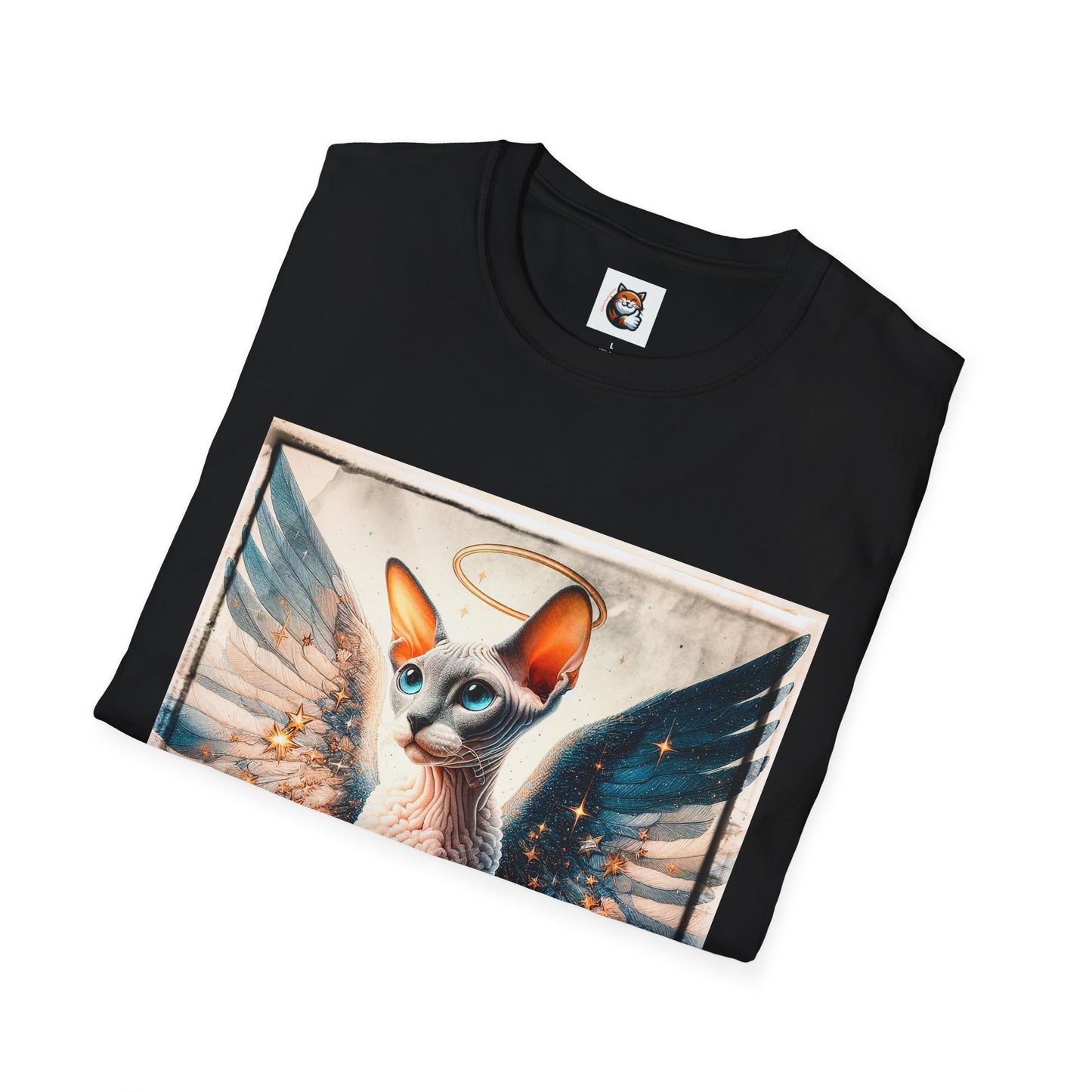Cornish Rex Cat heavenly Angel  T-Shirt