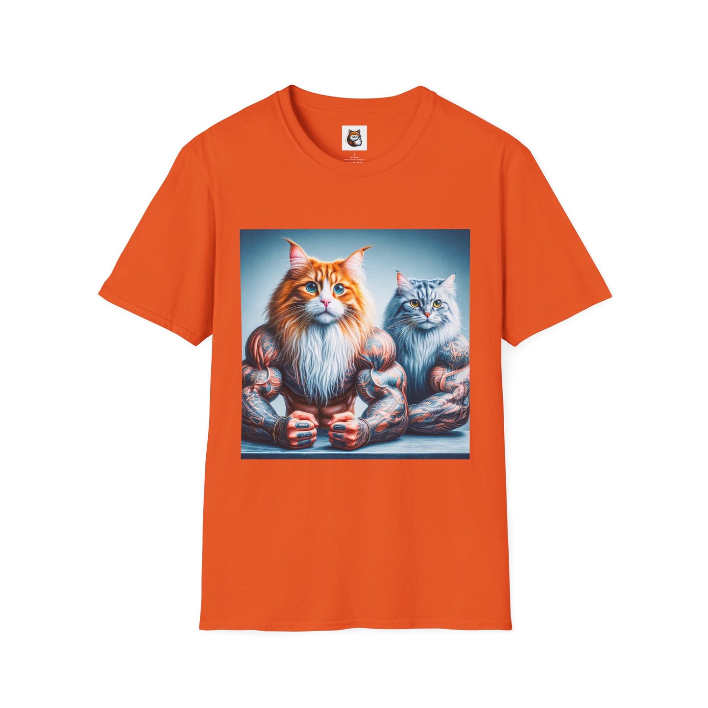 Norwegian Forest Cat Unisex Softstyle T-Shirt