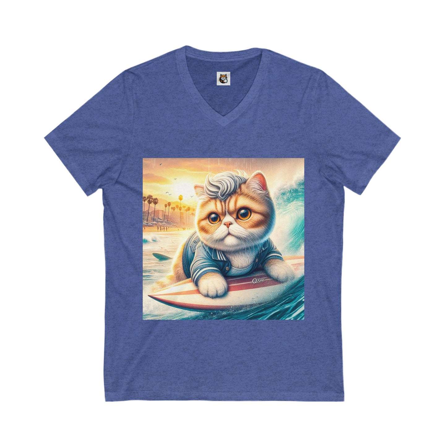 Selkirk Rex V-Neck 50s surfer