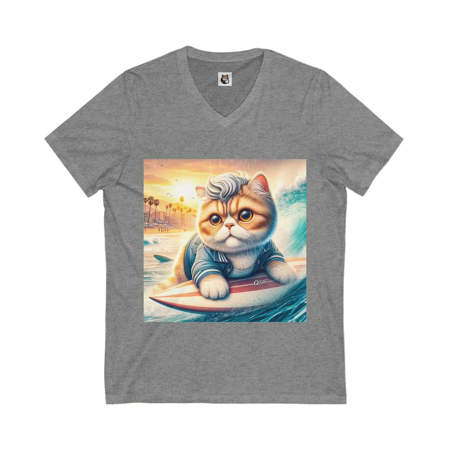 Selkirk Rex V-Neck 50s surfer
