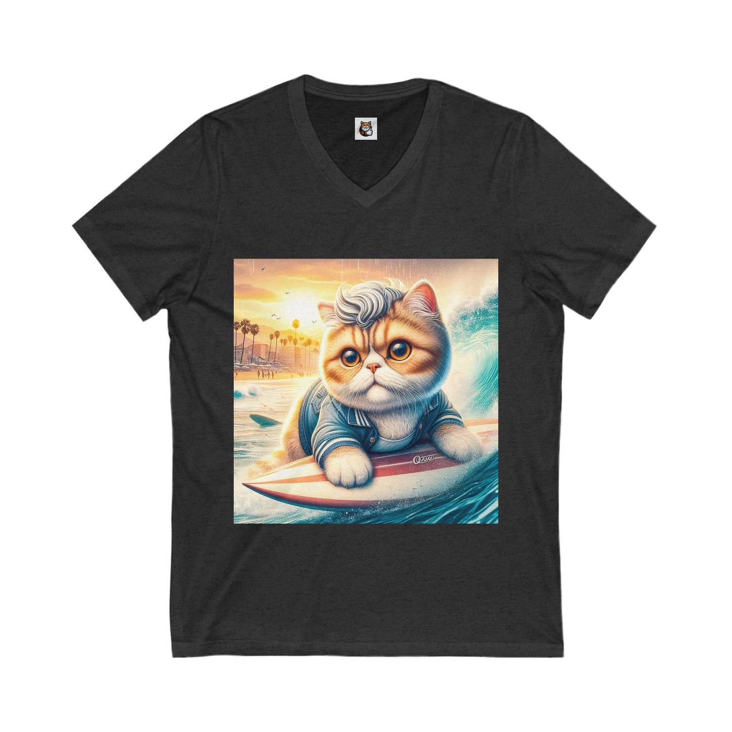 Selkirk Rex V-Neck 50s surfer
