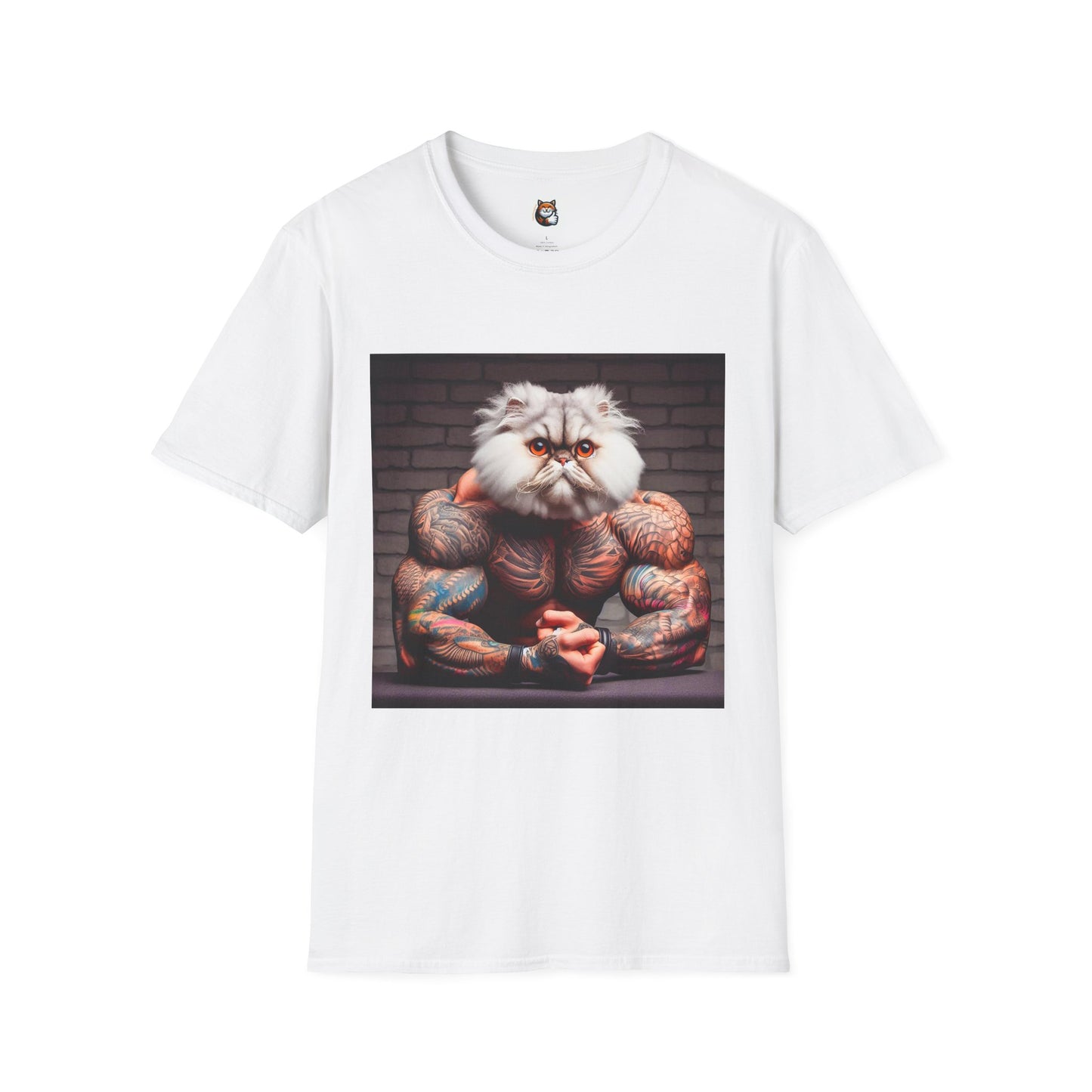 Selkirk Rex Cat T-Shirt arms