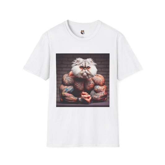 Selkirk Rex Cat T-Shirt arms