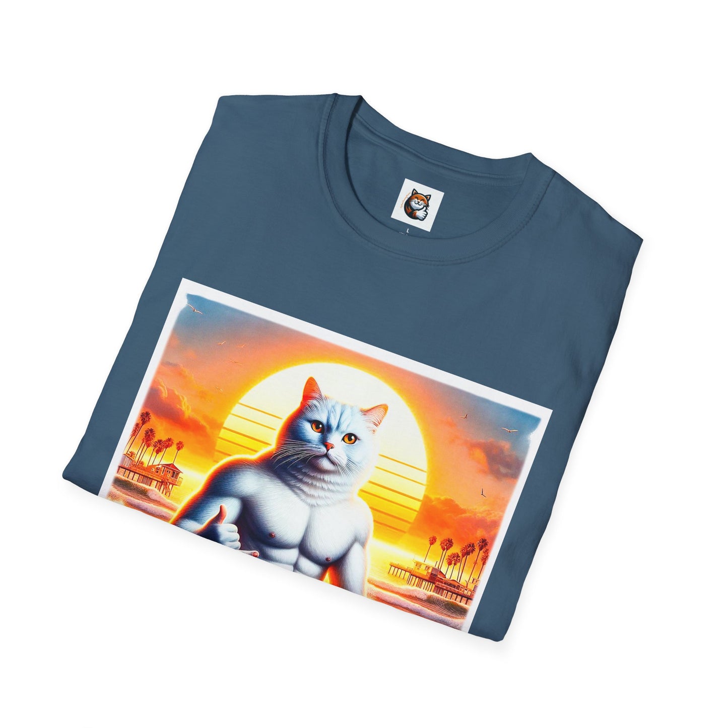Domestic Cat Unisex Softstyle T-Shirt