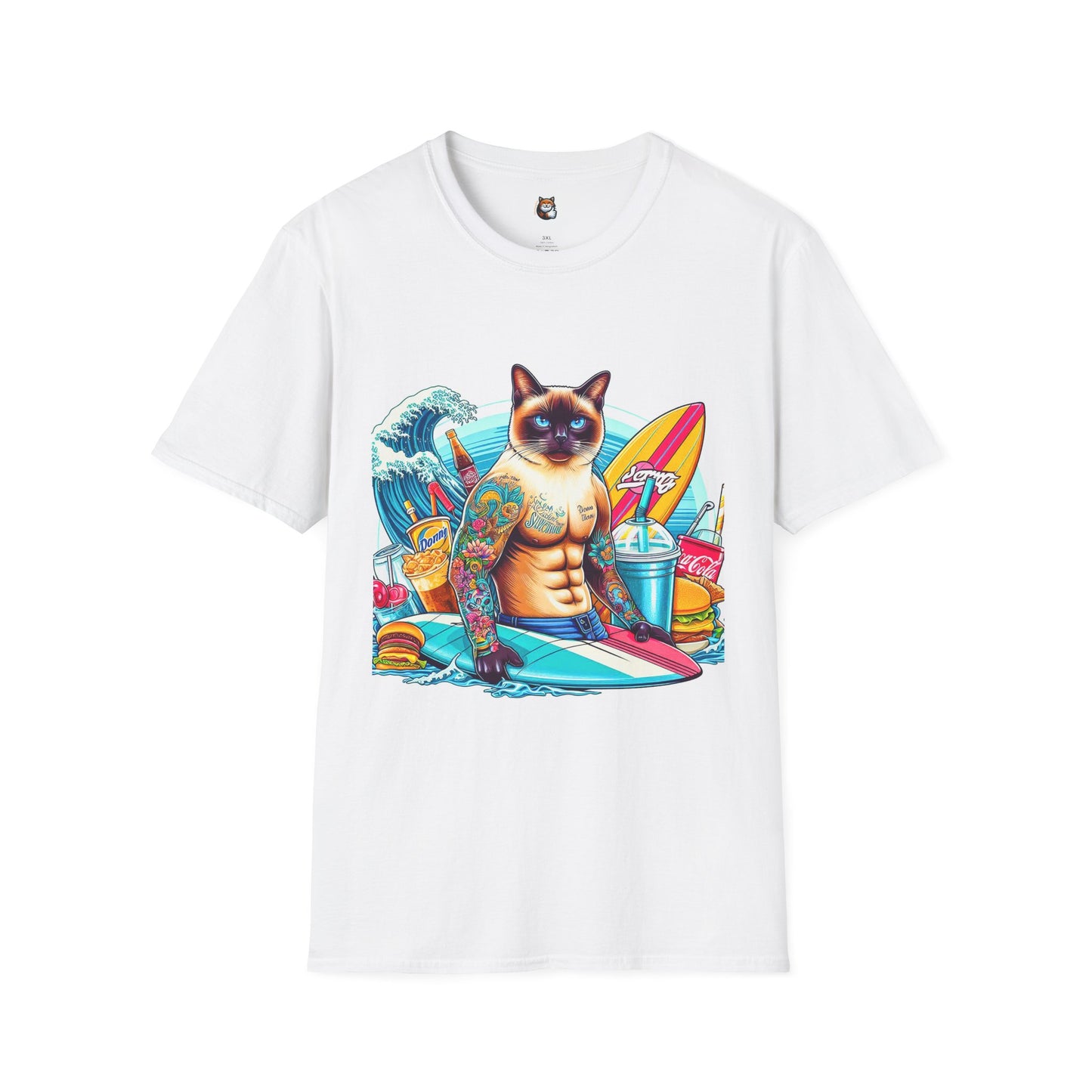 Siamese Cat beach hottie