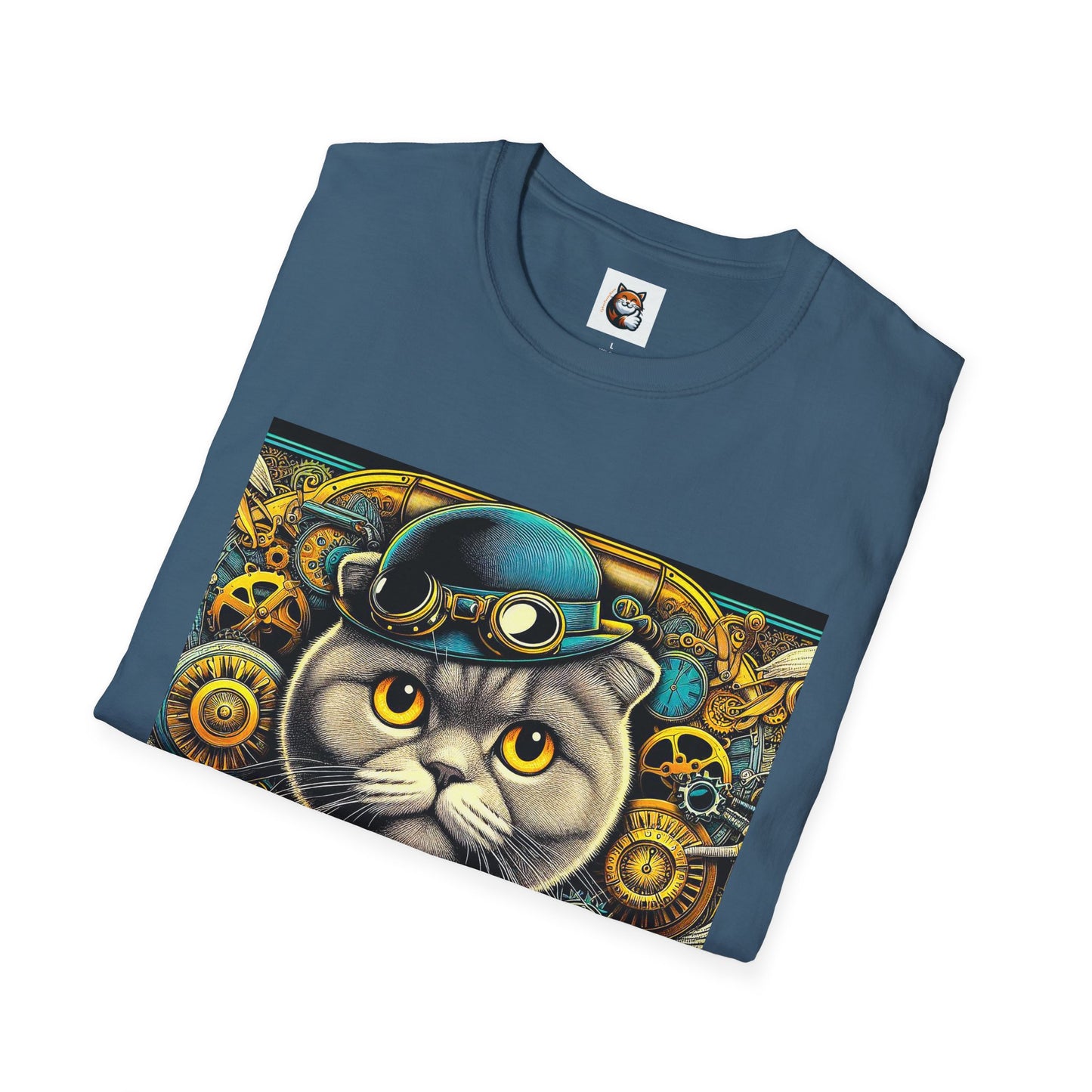 Scottish Fold  steam punk T-Shirt