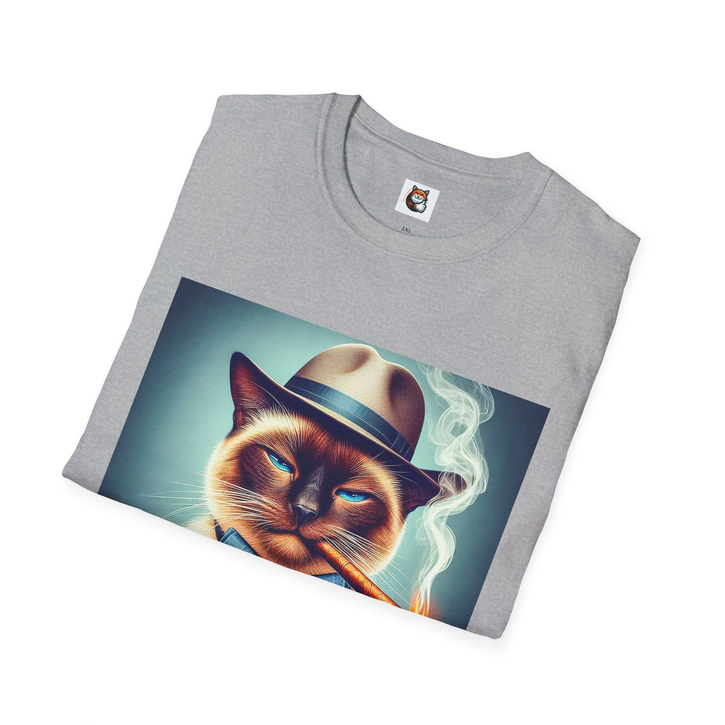 Siamese Cat smoking shirt