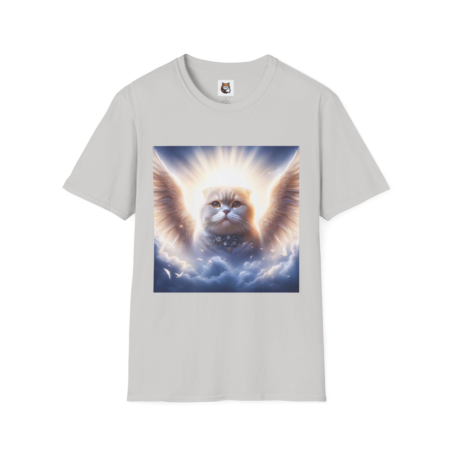 Scottish Fold Cat pretty Angel   T-Shirt