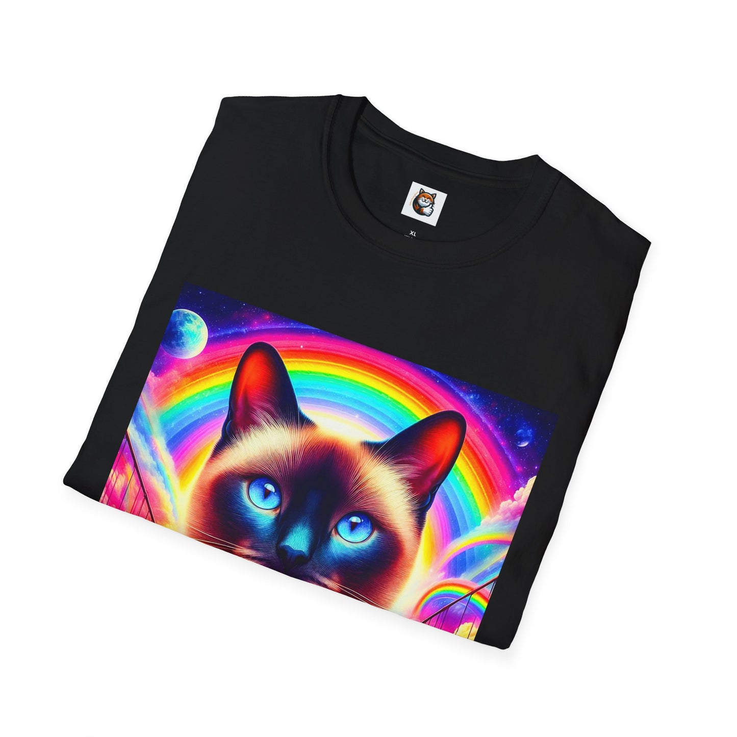 Siamese Cat floating kitty shirt