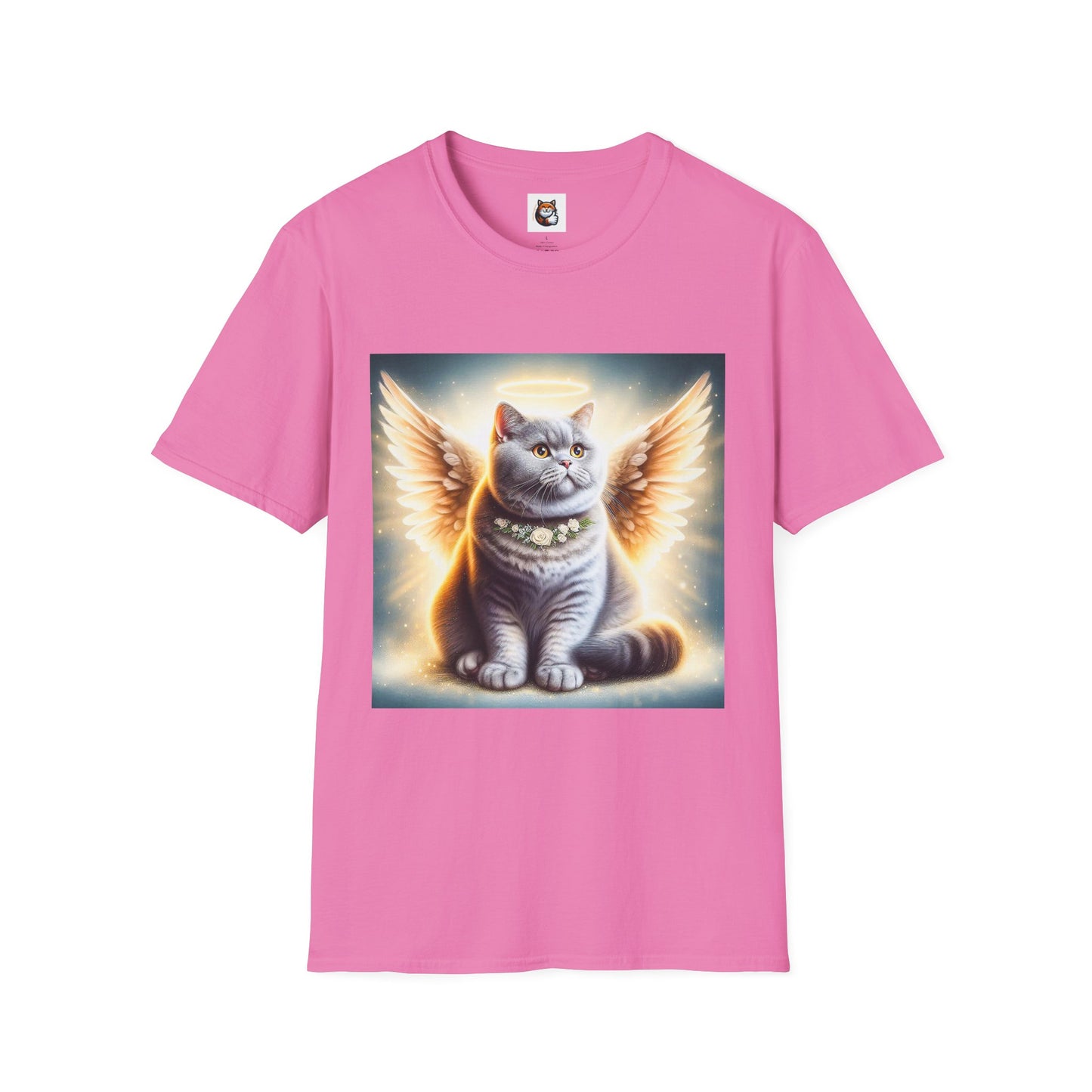 British Shorthair wings Softstyle T-Shirt