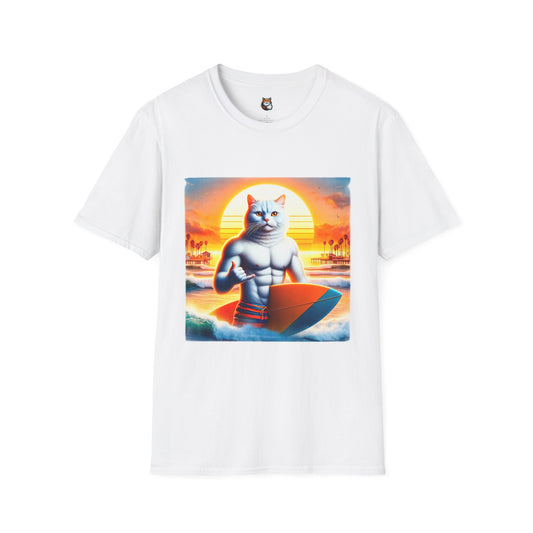 Domestic Cat Unisex Softstyle T-Shirt