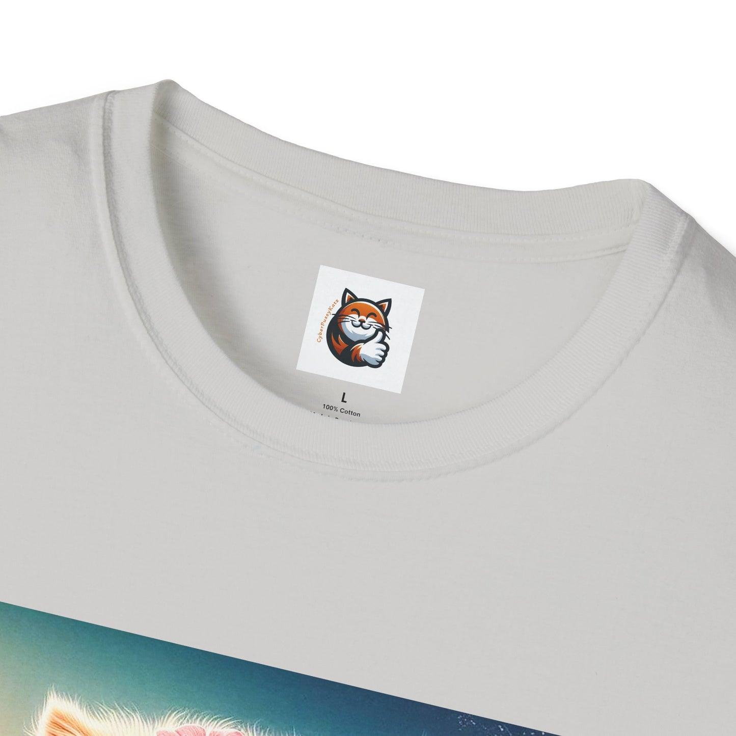 Selkirk Rex Cat T-Shirt beach babe