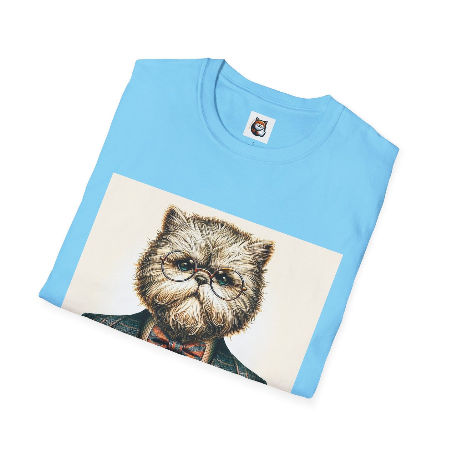 Selkirk Rex Cat T-Shirt old fashioned professional