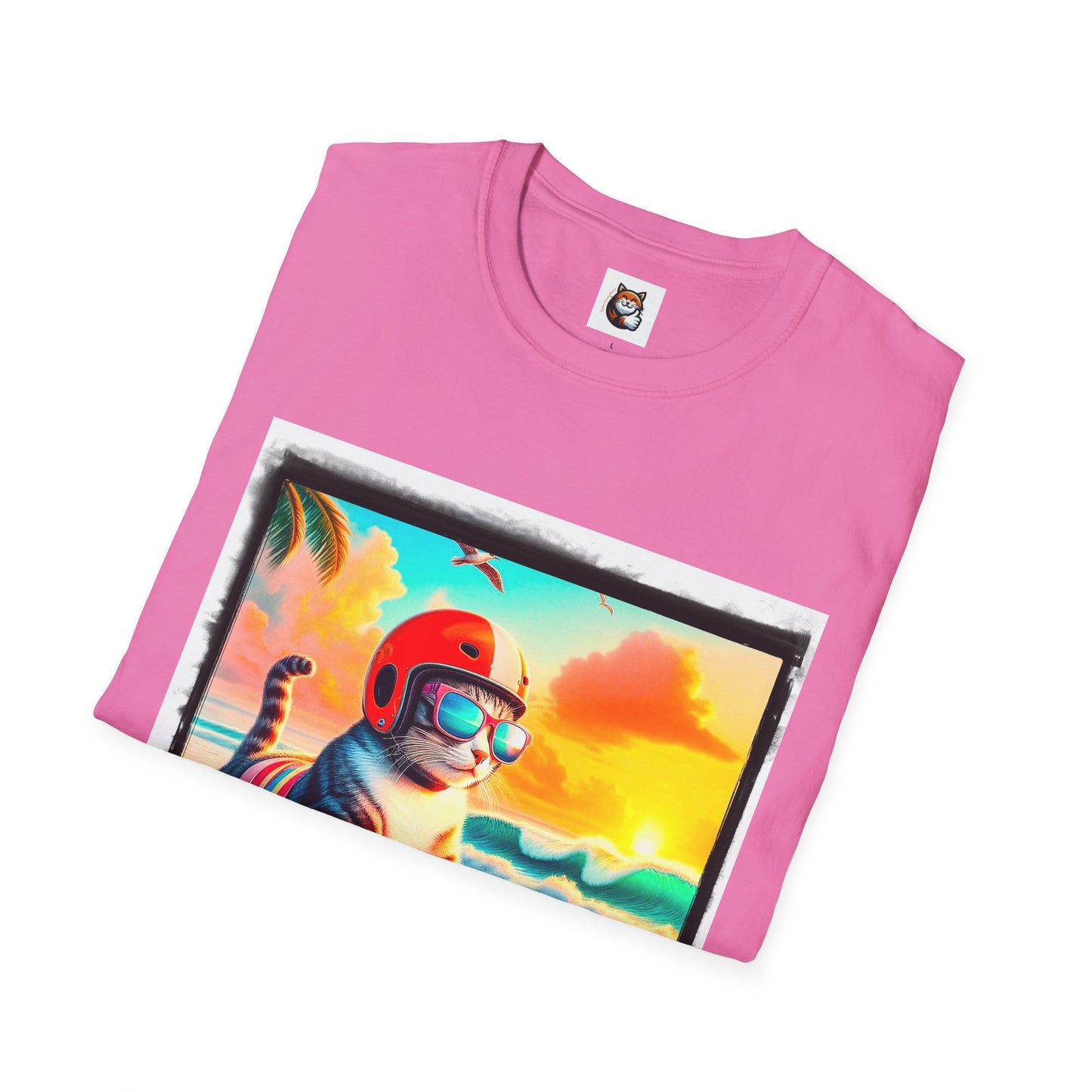 Domestic Cat Unisex Softstyle T-Shirt