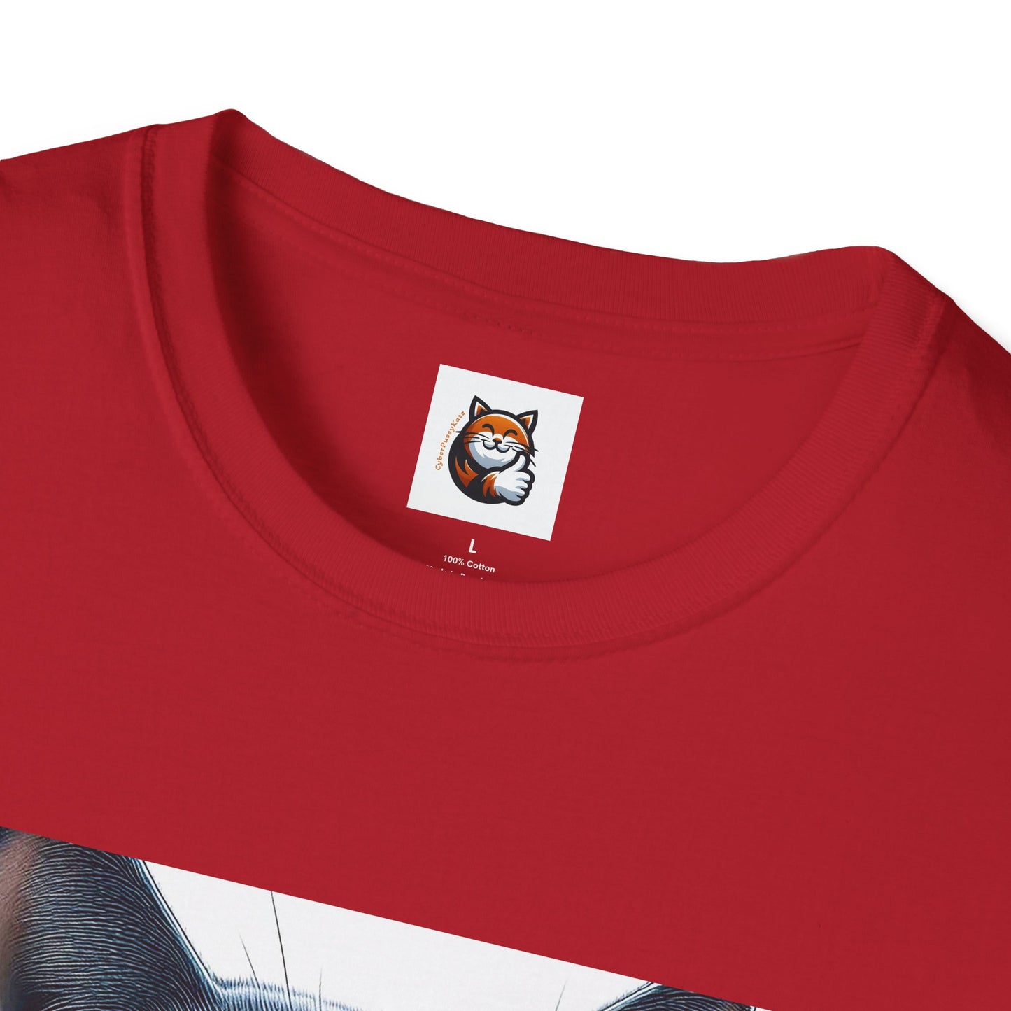 Russian Blue Cat suit and tie  T-Shirt