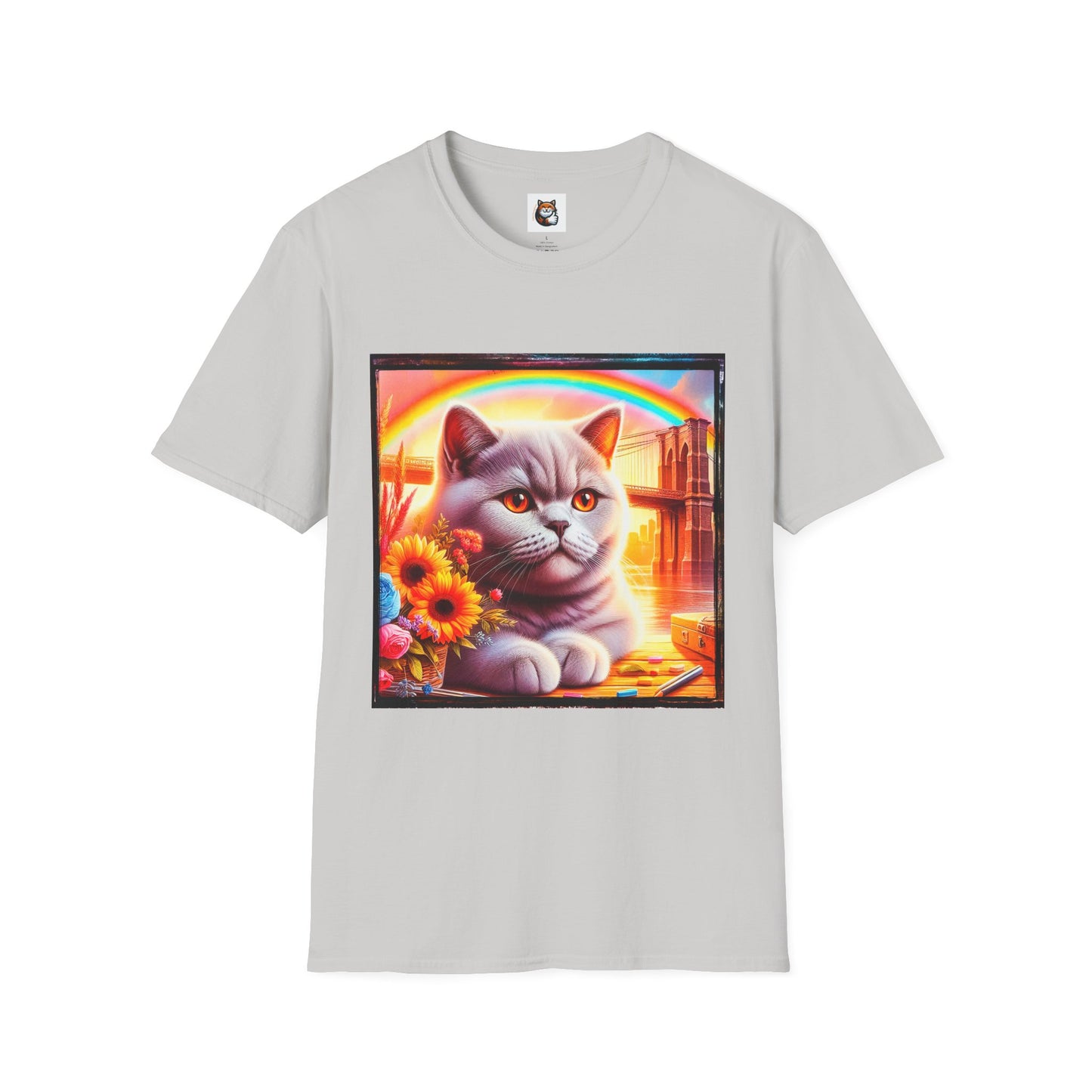 British Shorthair Unisex Softstyle T-Shirt