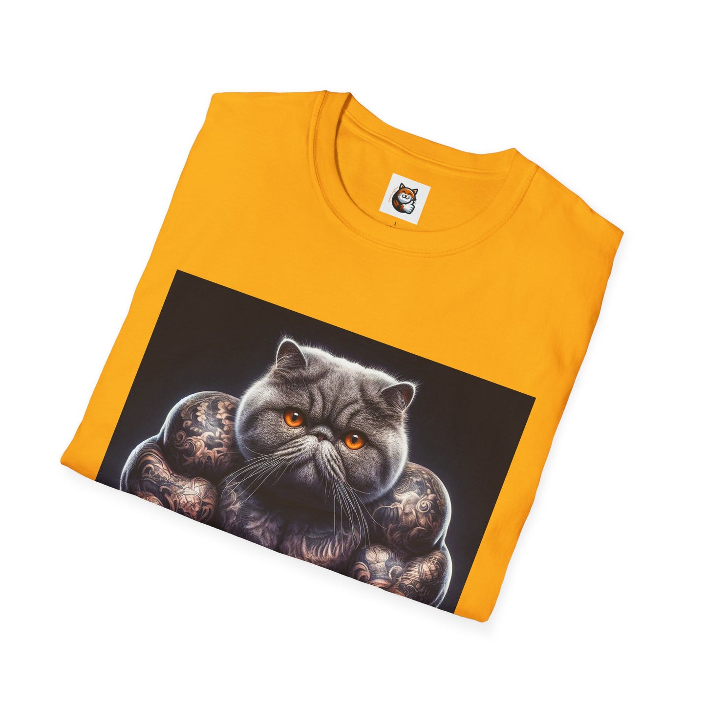 Exotic Shorthair Cat Unisex Softstyle T-Shirt