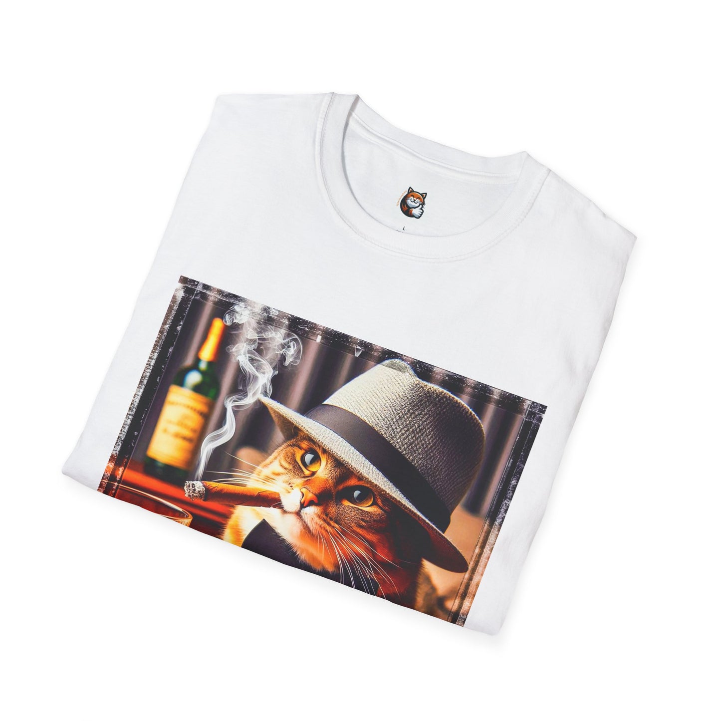 Domestic Cat Unisex Softstyle T-Shirt