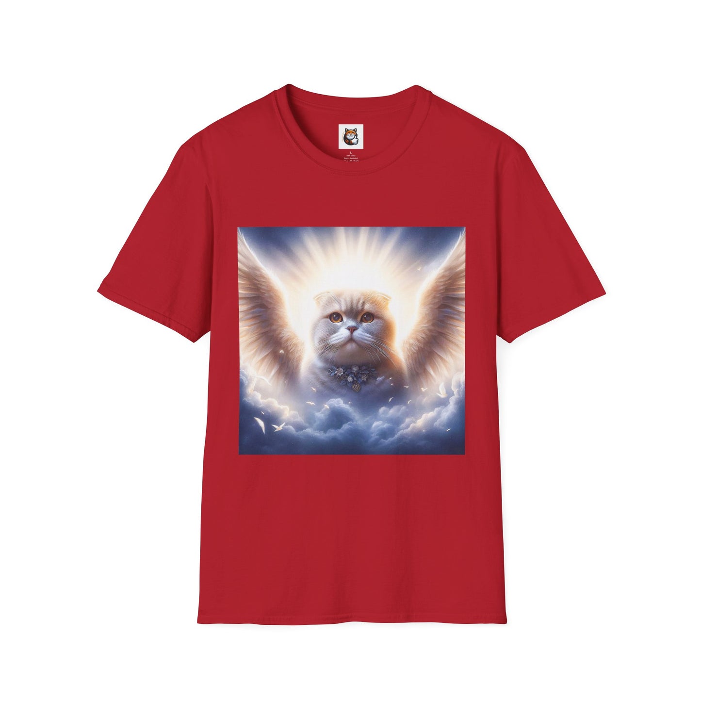 Scottish Fold Cat pretty Angel   T-Shirt