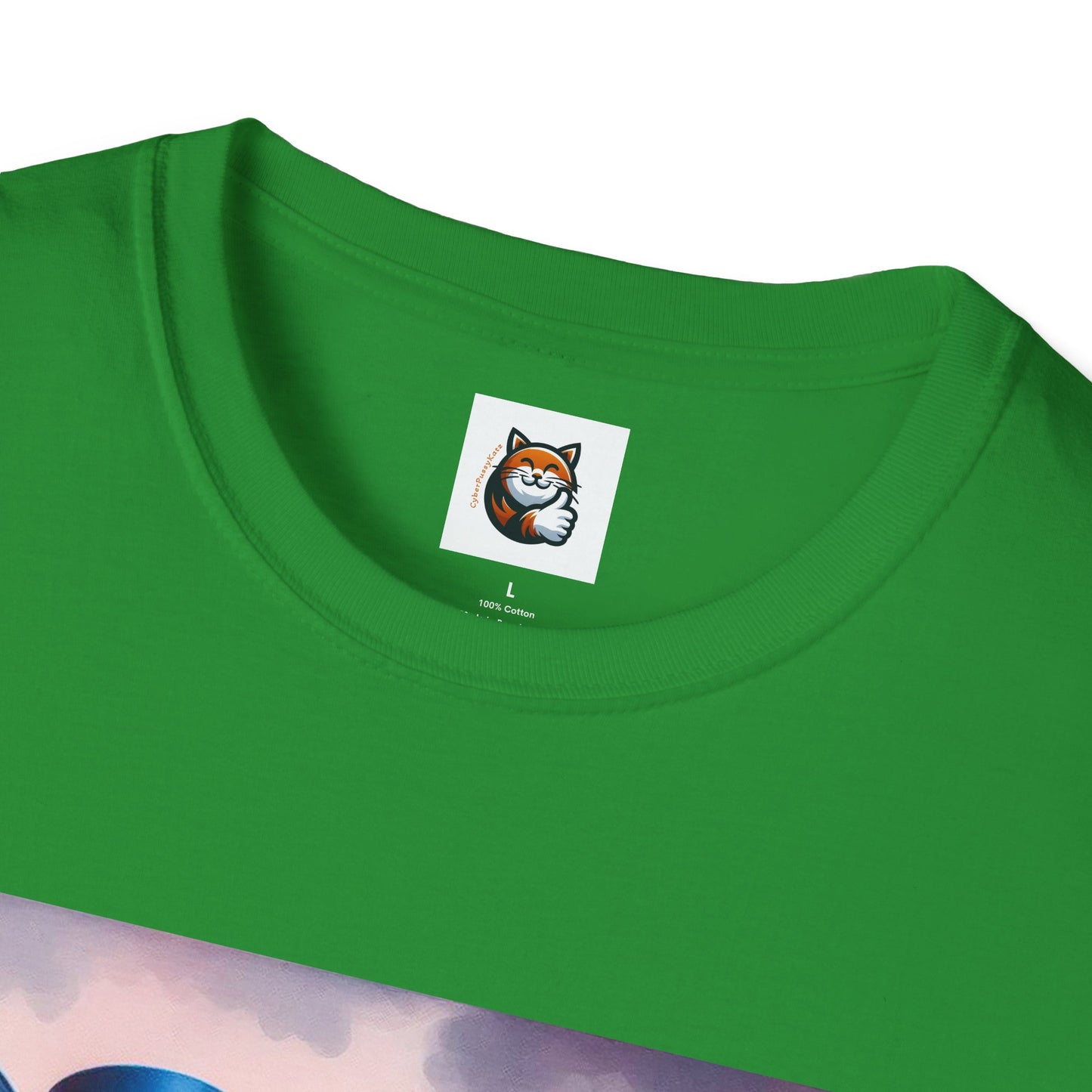 Russian Blue Cat tiny car  T-Shirt