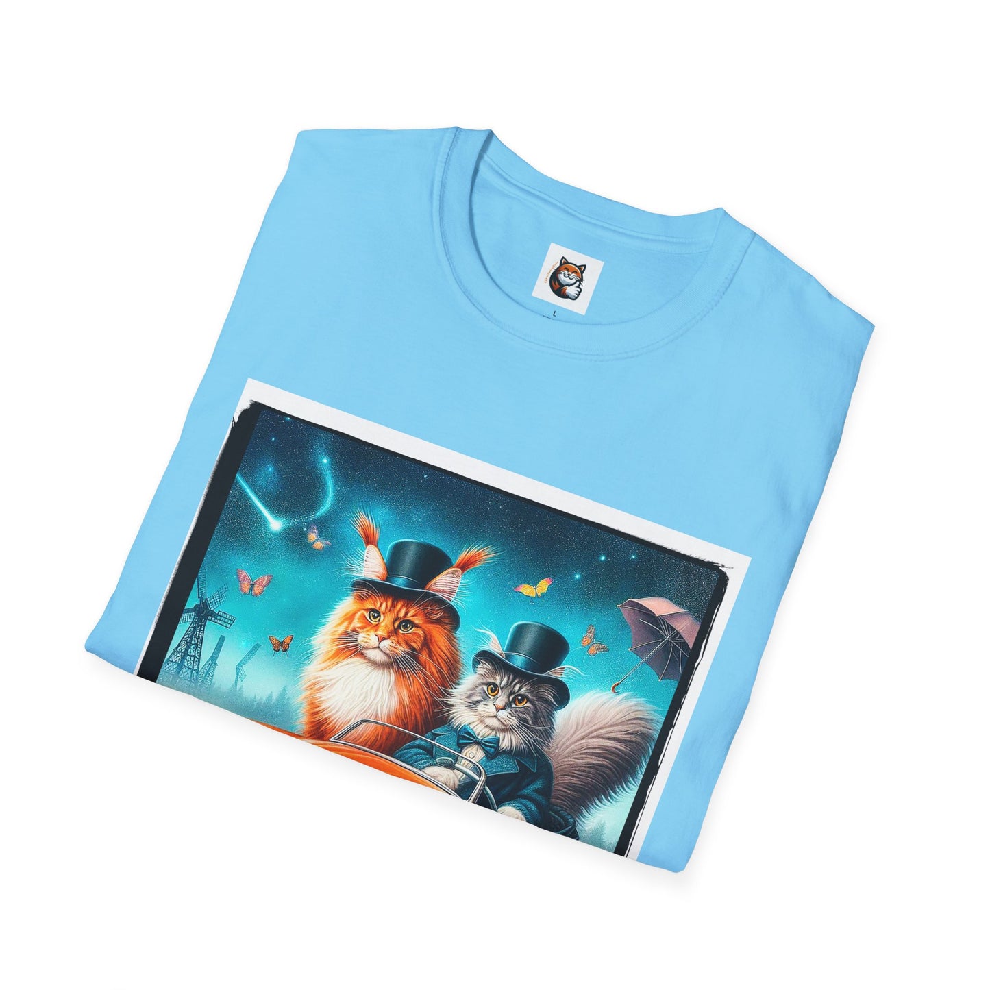 Wacky Maine Coon Unisex Softstyle T-Shirt