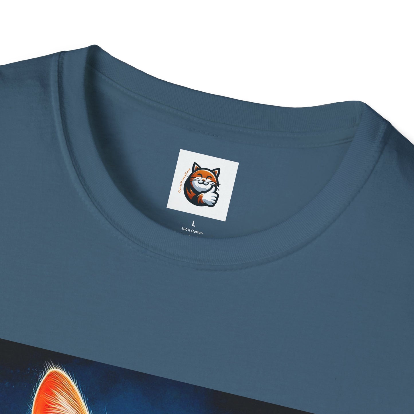 Domestic Cat Unisex suit and tie T-Shirt