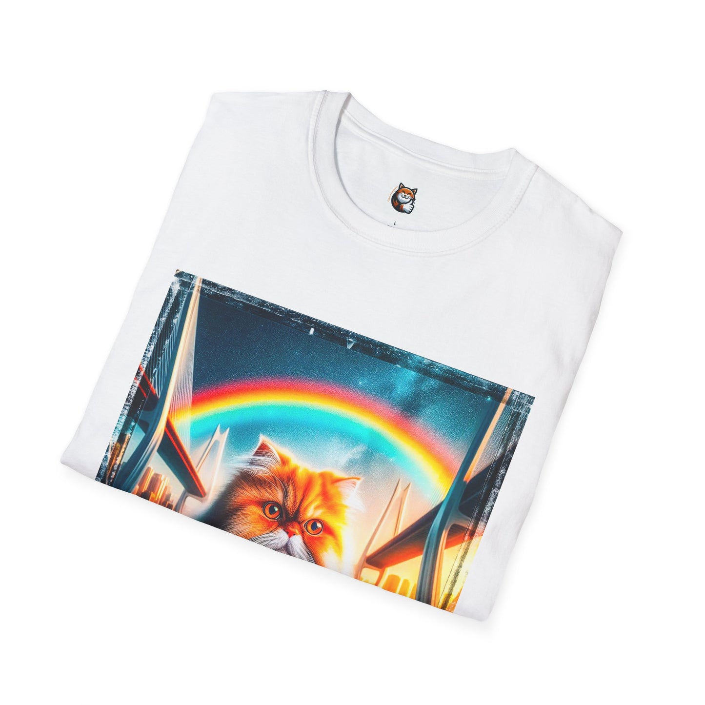 Persian Cat Unisex Softstyle T-Shirt