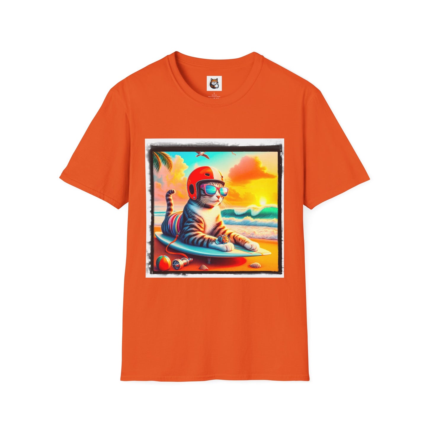 Domestic Cat Unisex Softstyle T-Shirt