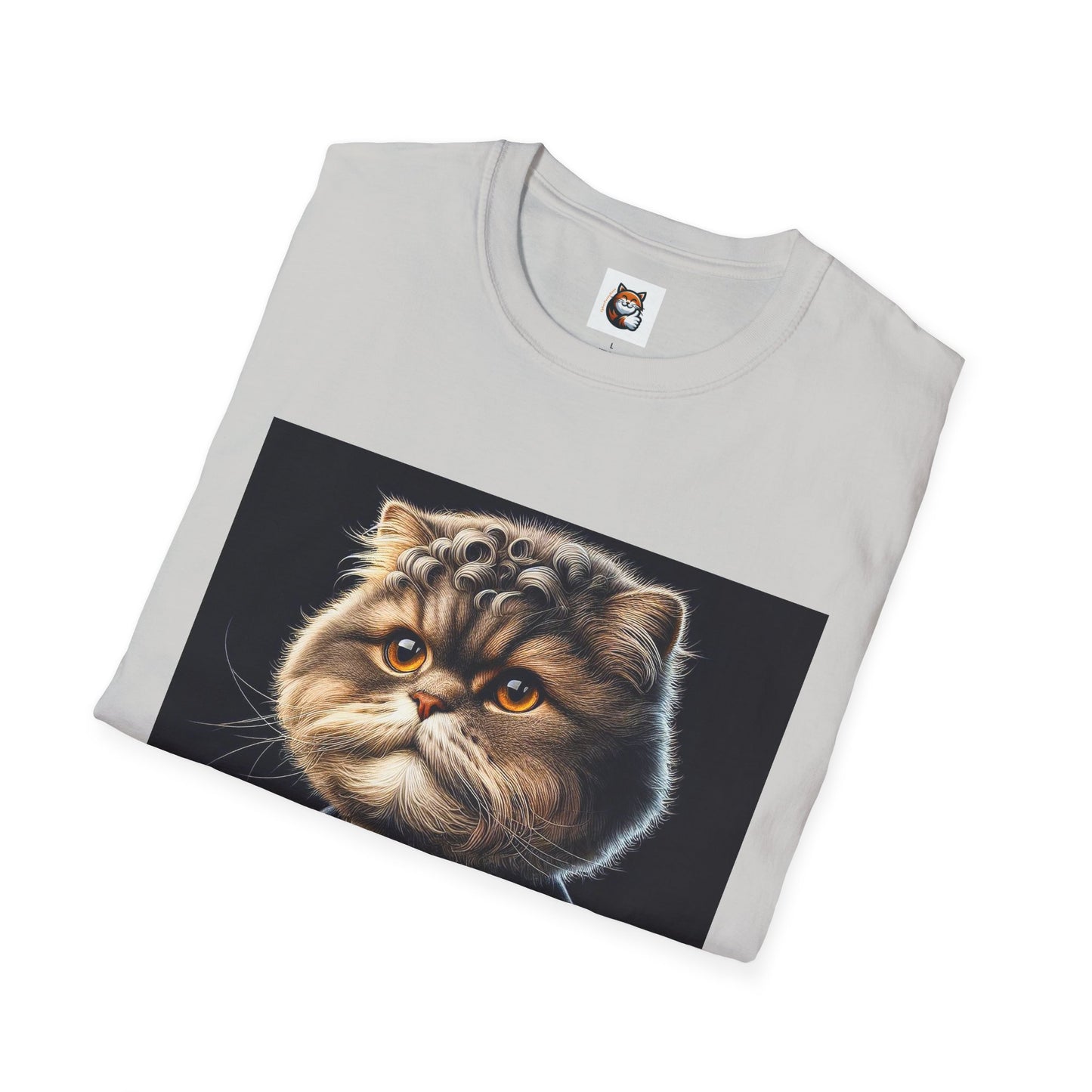 Selkirk Rex Cat T-Shirt business professional