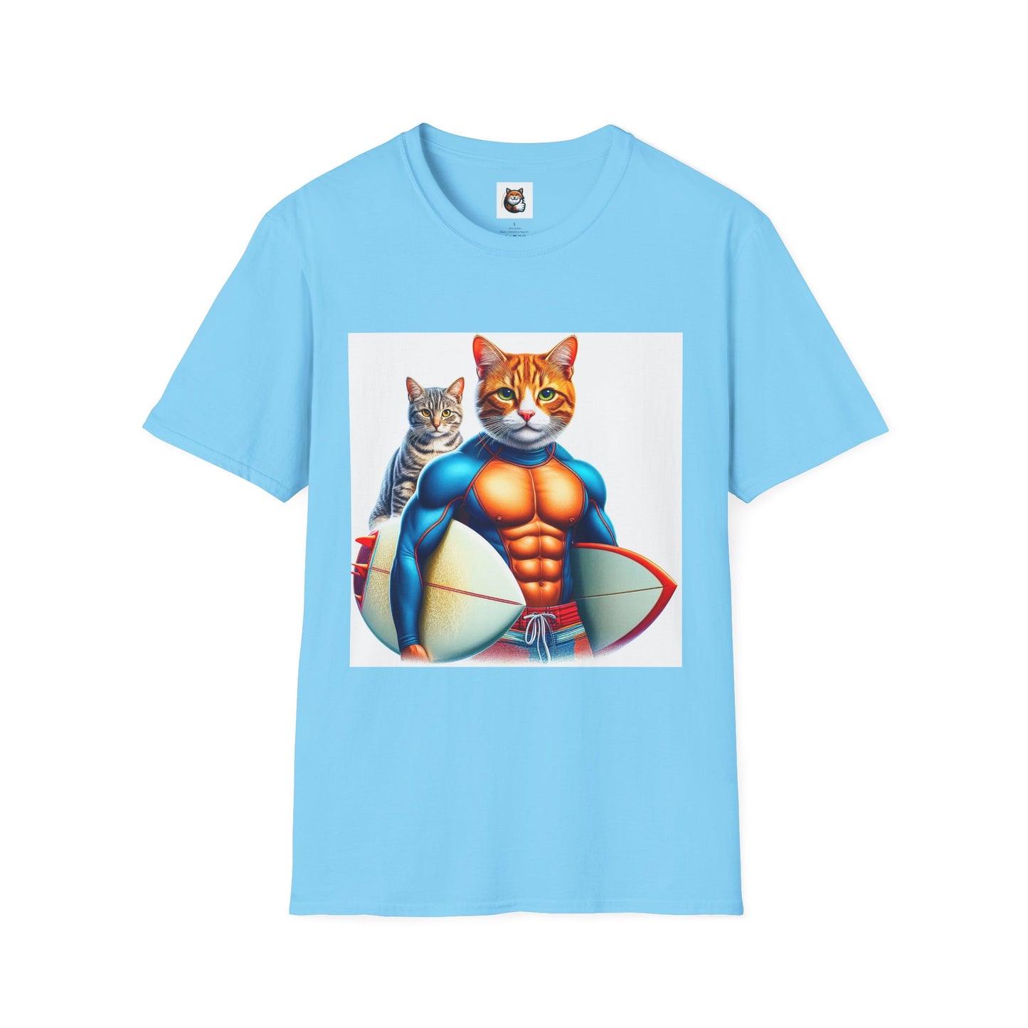 Domestic Cat Unisex Softstyle T-Shirt