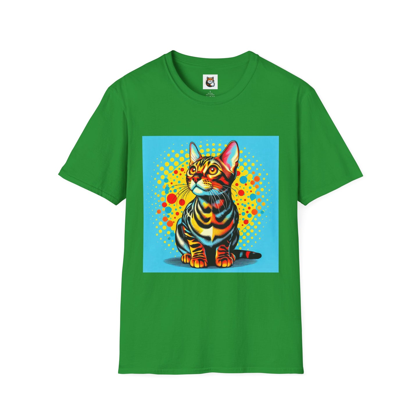 Bengal Unisex spots anf stripes  colors Softstyle T-Shirt