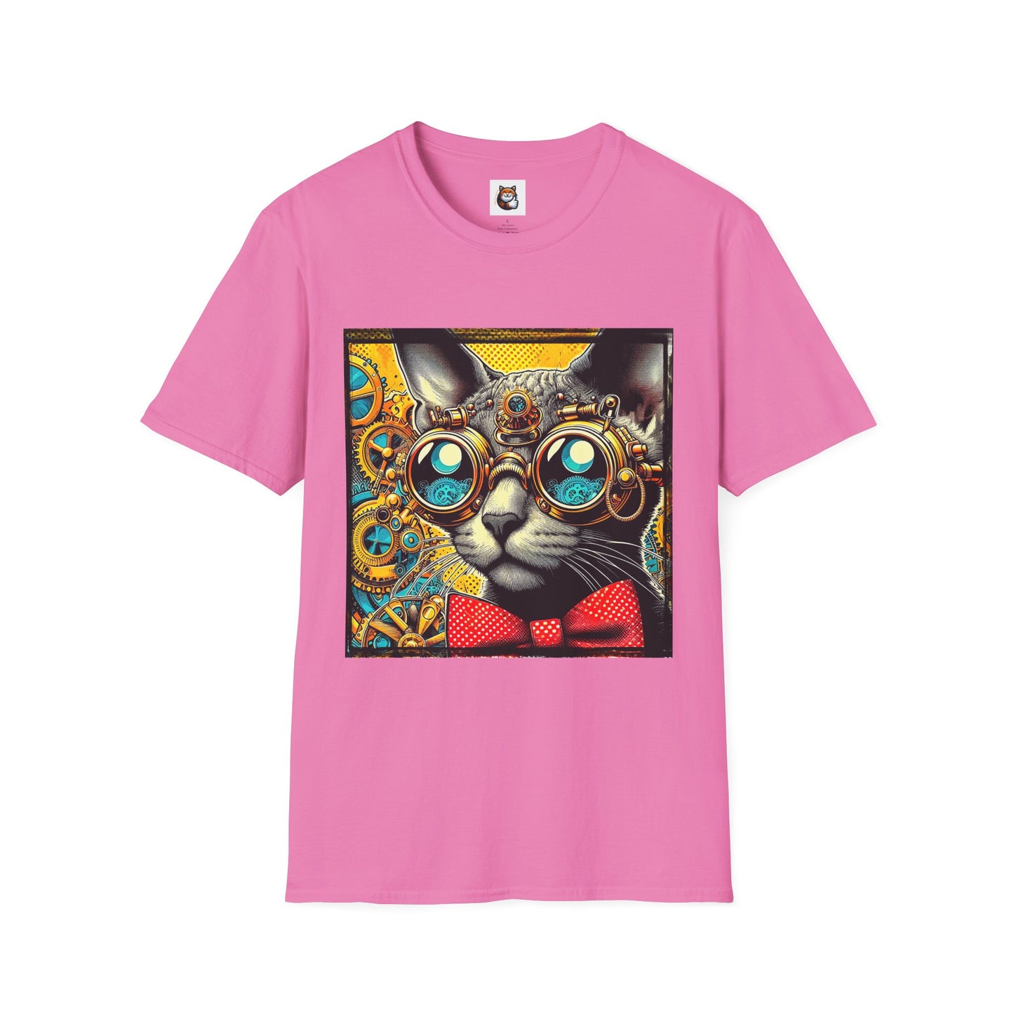 Cornish Rex Cat steam punk  T-Shirt
