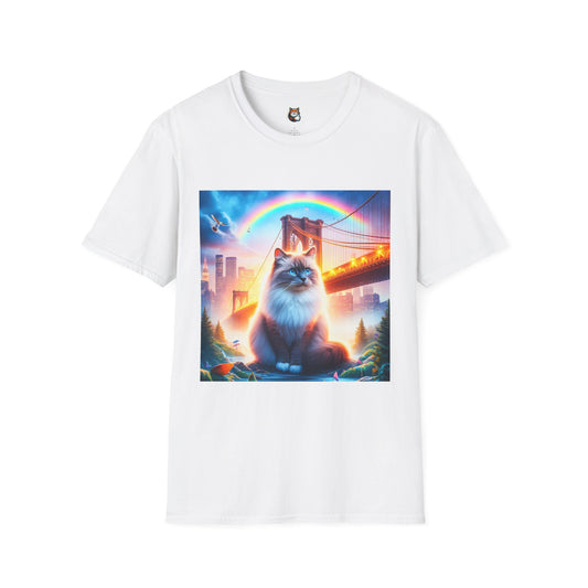 Ragdoll Unisex  rainbow bridge T-Shirt