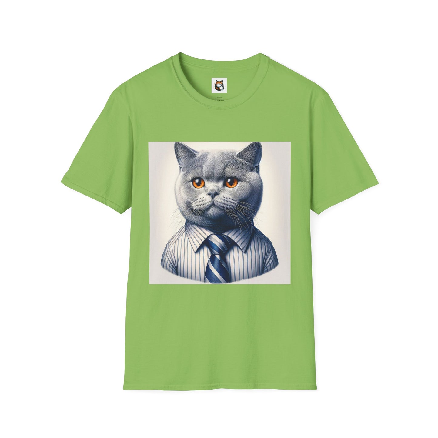 British Shorthair business professionals Softstyle T-Shirt