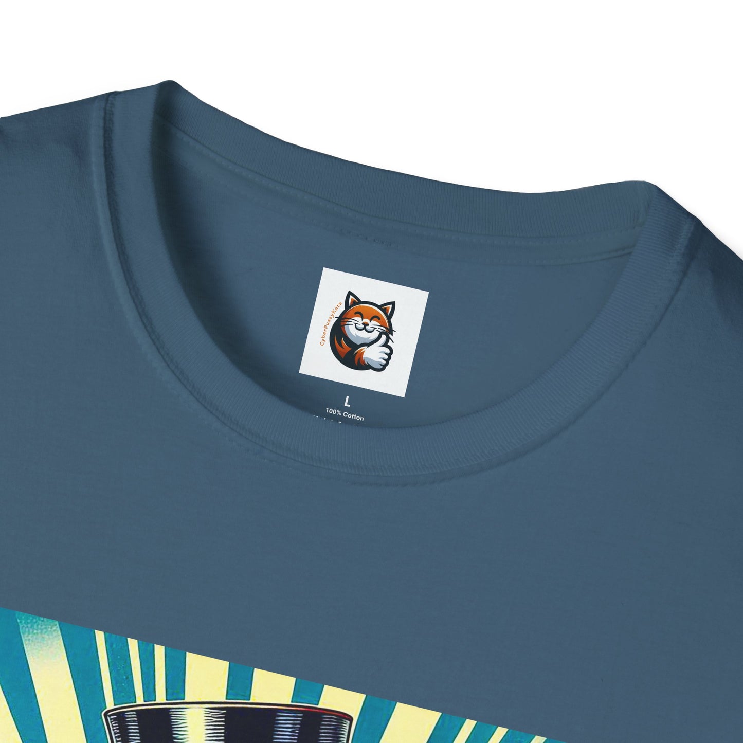 Selkirk Rex Cat T-Shirt steam punk