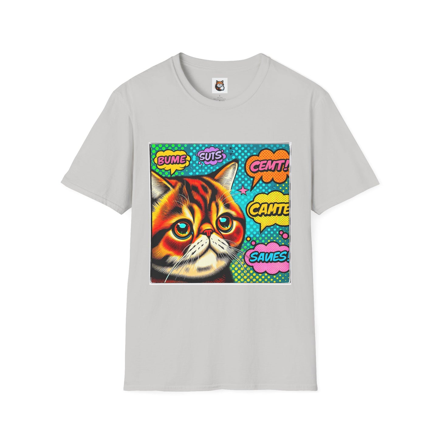 Exotic Shorthair Cat Unisex Softstyle T-Shirt