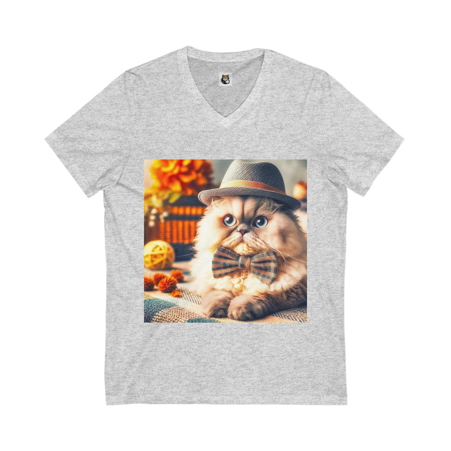 Selkirk Rex  V-Neck fluffy baby