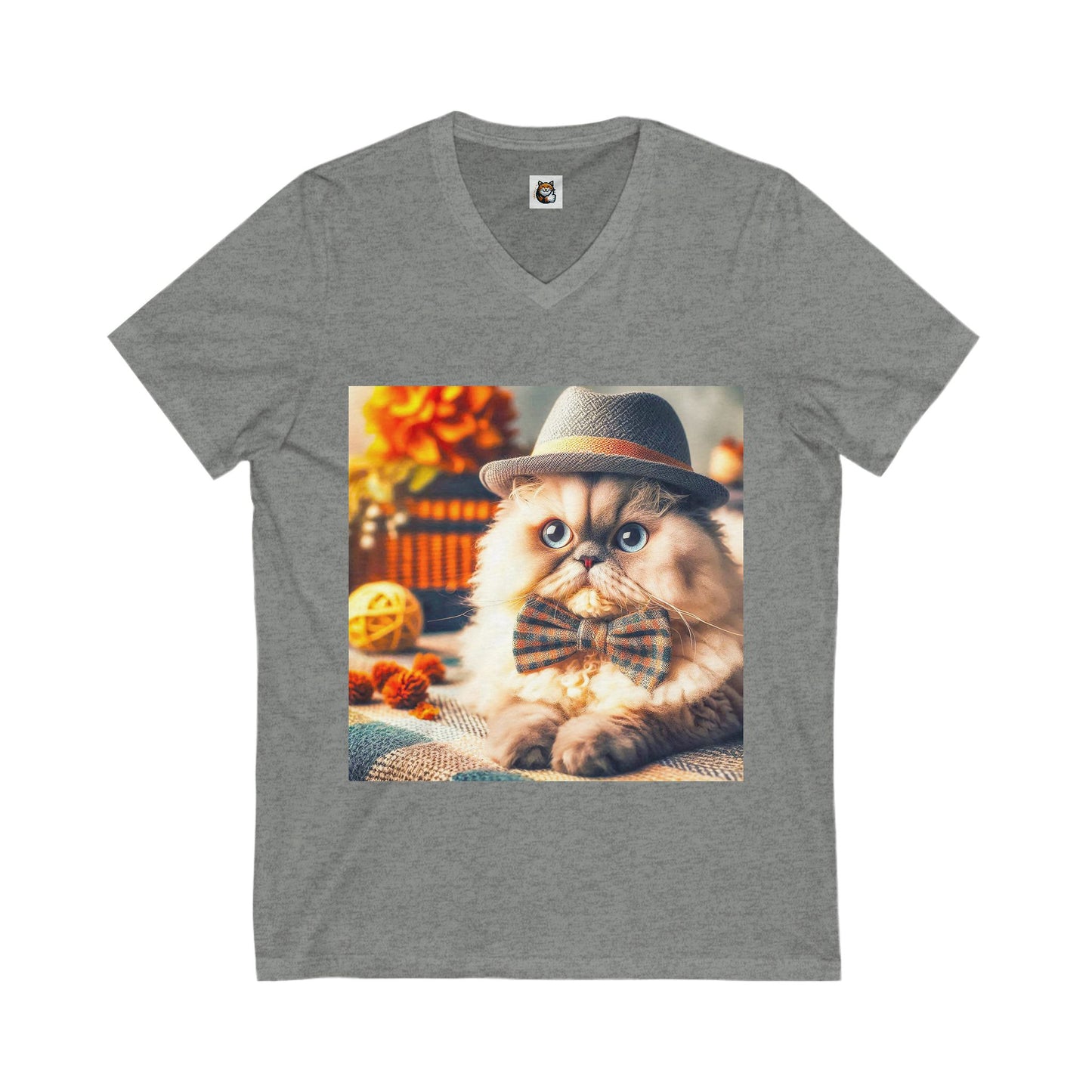 Selkirk Rex  V-Neck fluffy baby