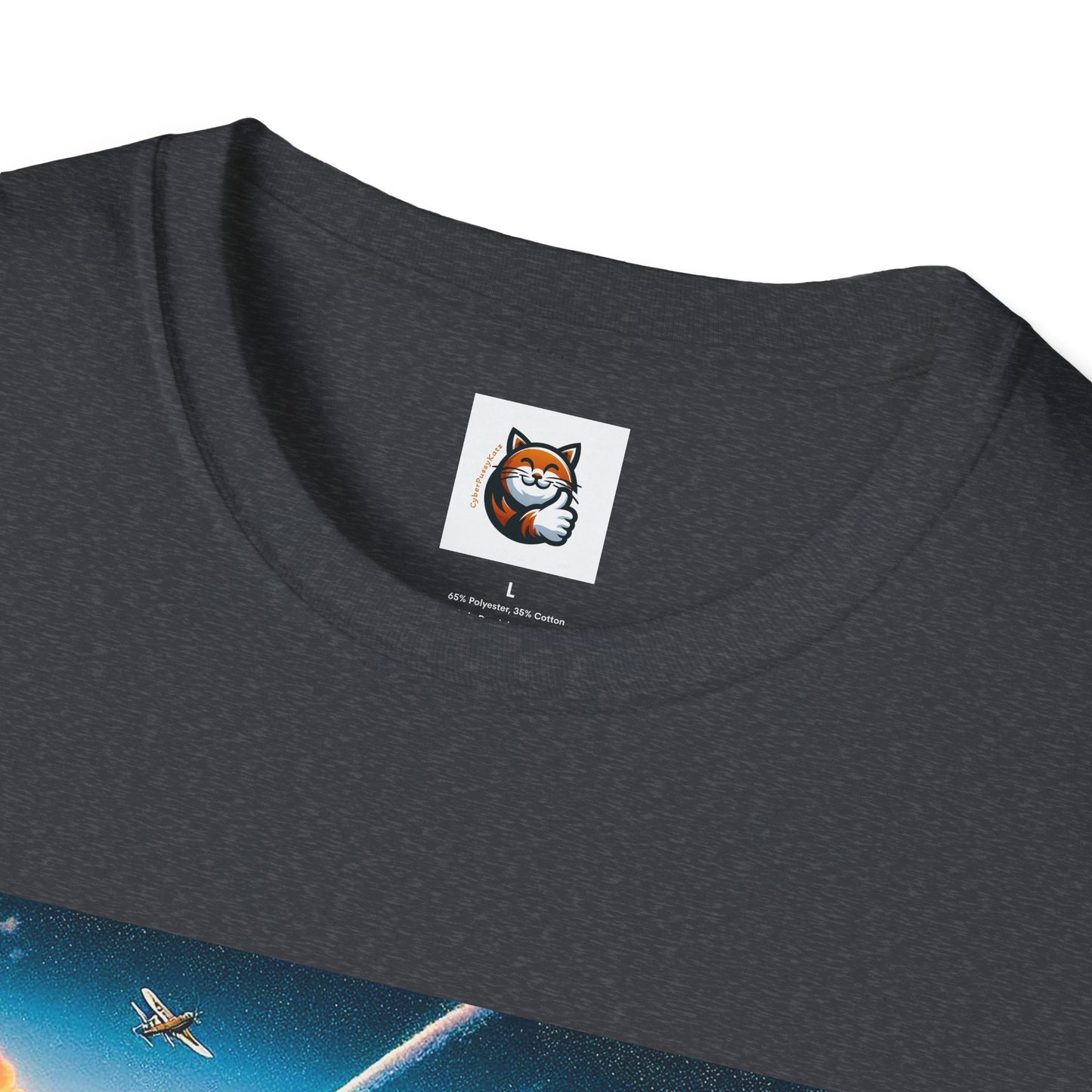 Wacky Norwegian Forest Cat Unisex Softstyle T-Shirt