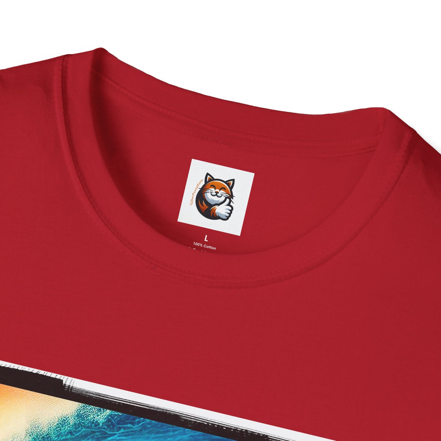 Exotic Shorthair Cat Unisex Softstyle T-Shirt