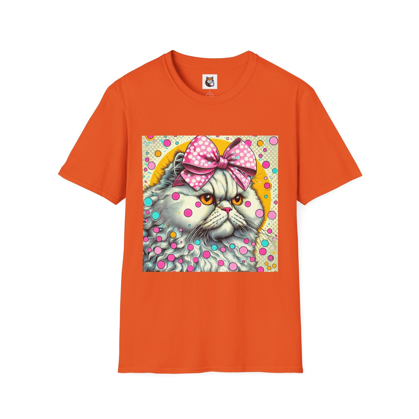 Selkirk Rex Cat T-Shirt angry princess