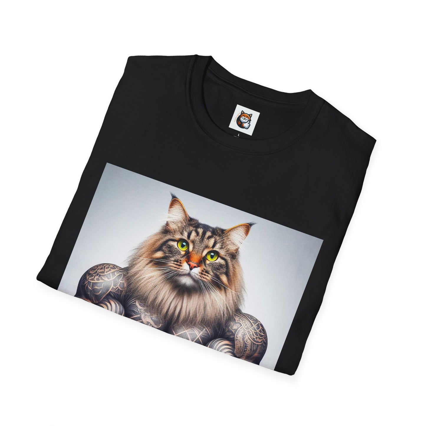 Norwegian Forest Cat Unisex Softstyle T-Shirt