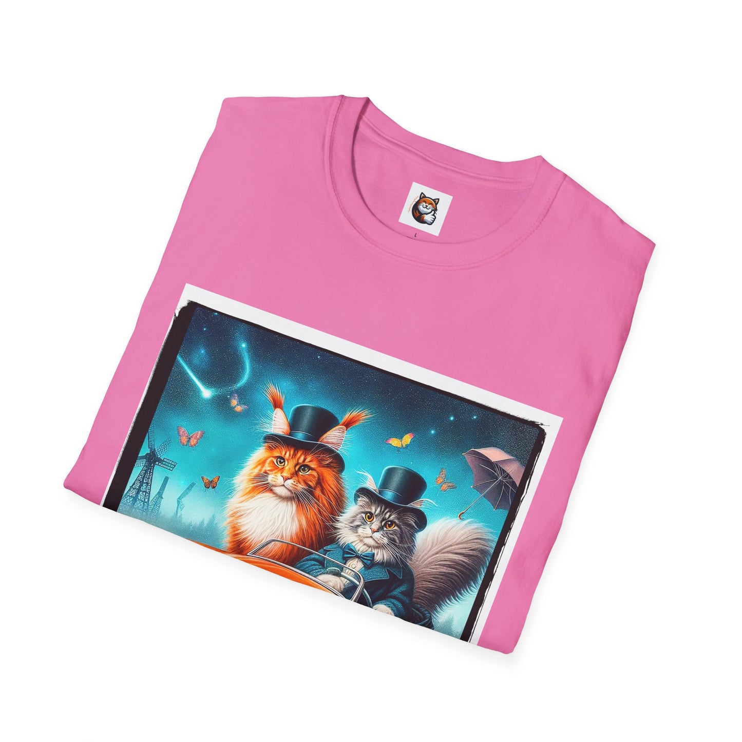 Wacky Maine Coon Unisex Softstyle T-Shirt