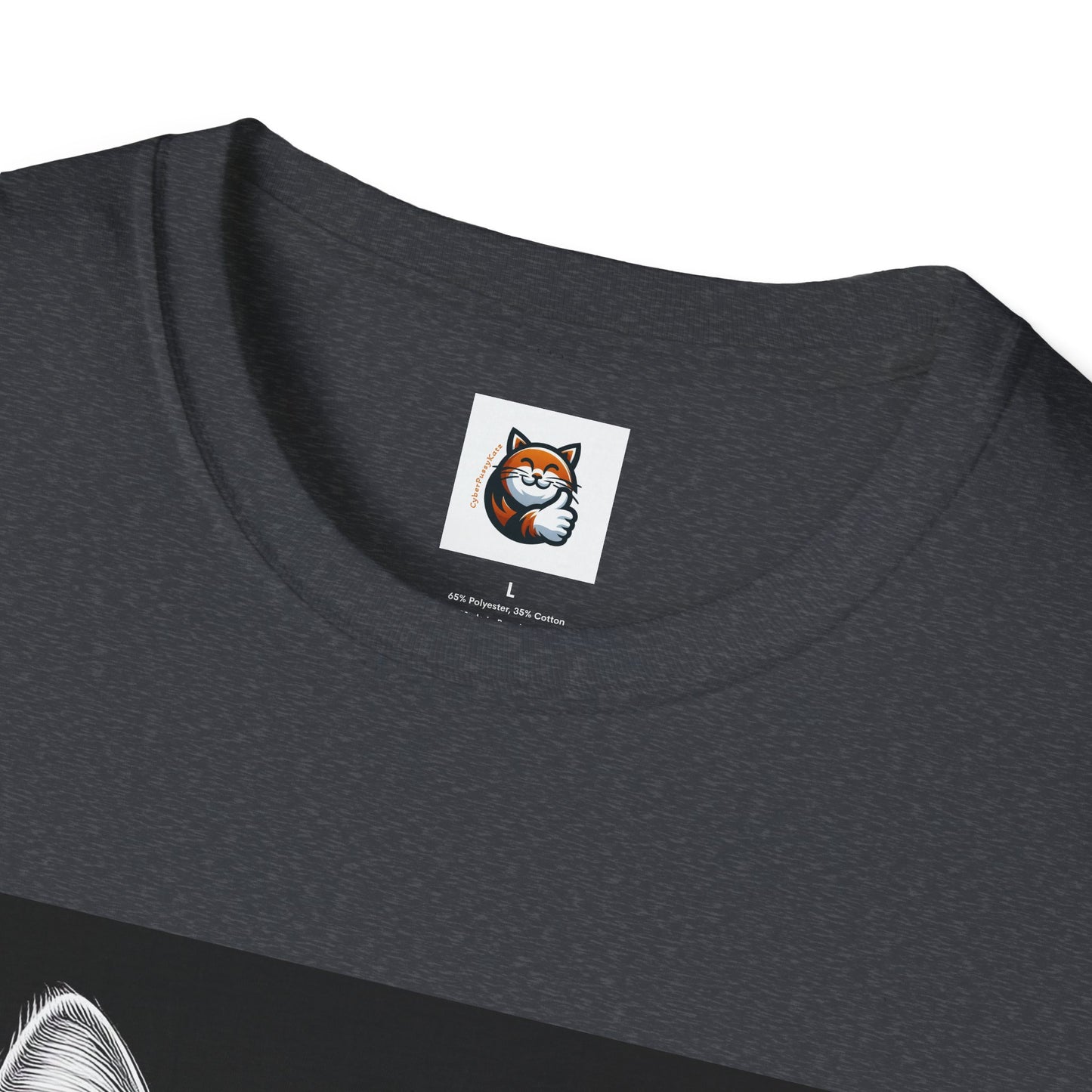 Domestic Cat black and white  T-Shirt