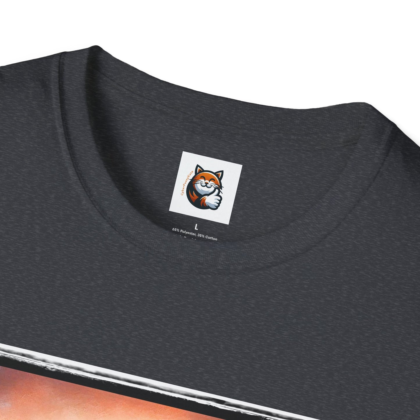 Devon Rex Cat Unisex Softstyle T-Shirt