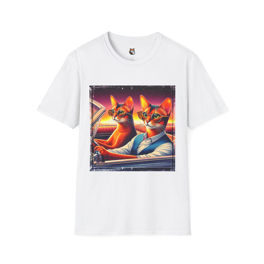 Wacky friends driving Unisex Softstyle T-Shirt