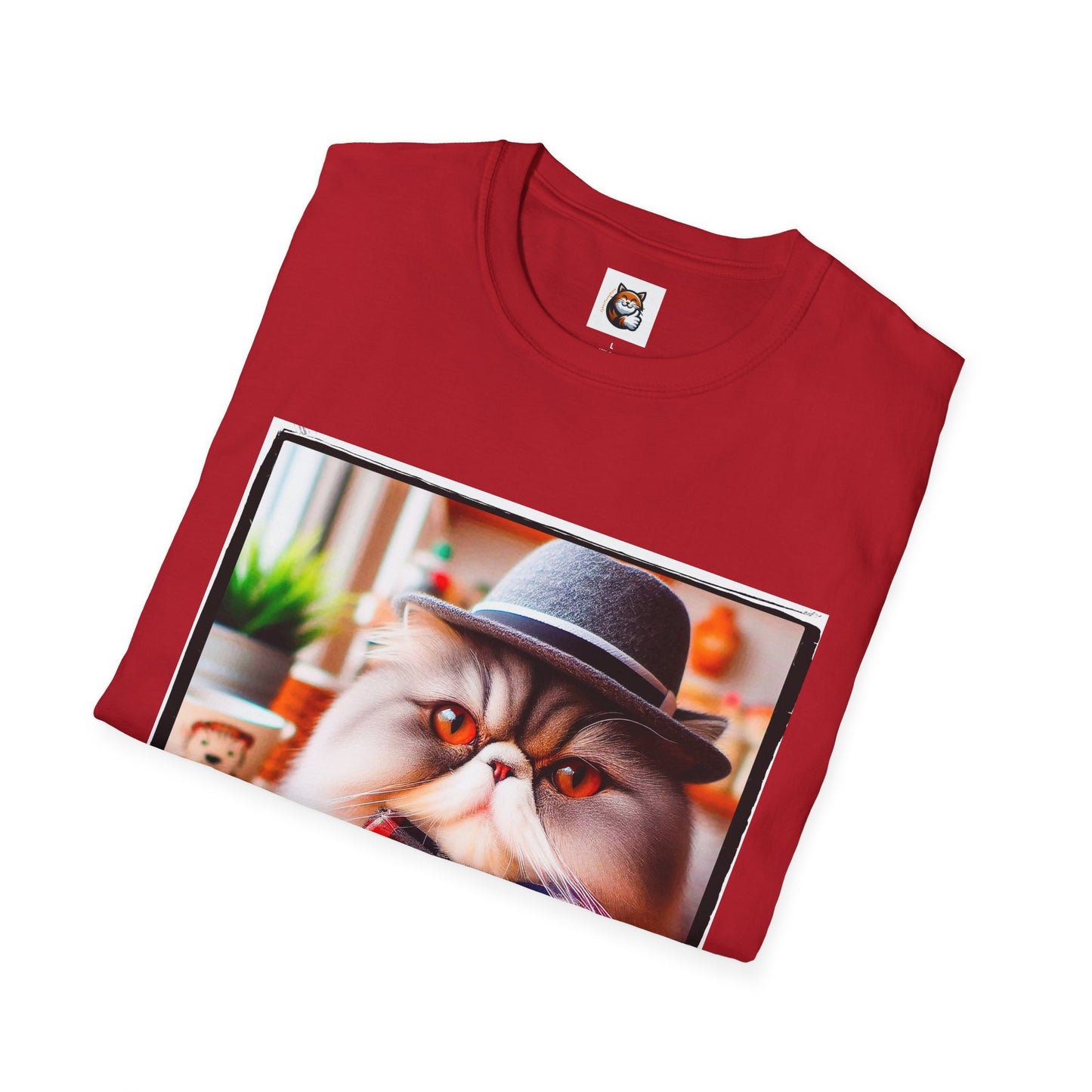 Persian Cat Unisex Softstyle T-Shirt