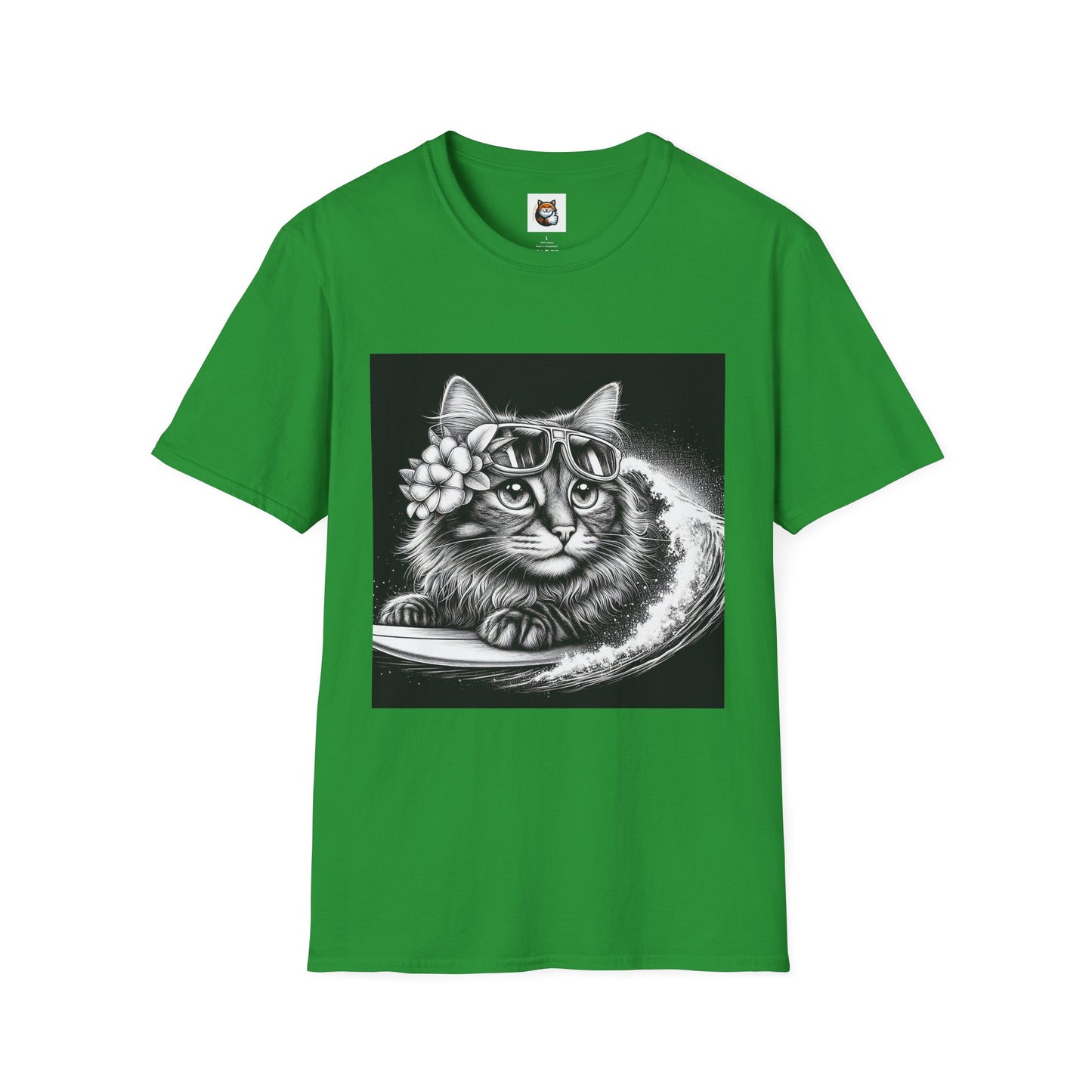 Domestic Cat black and white  T-Shirt