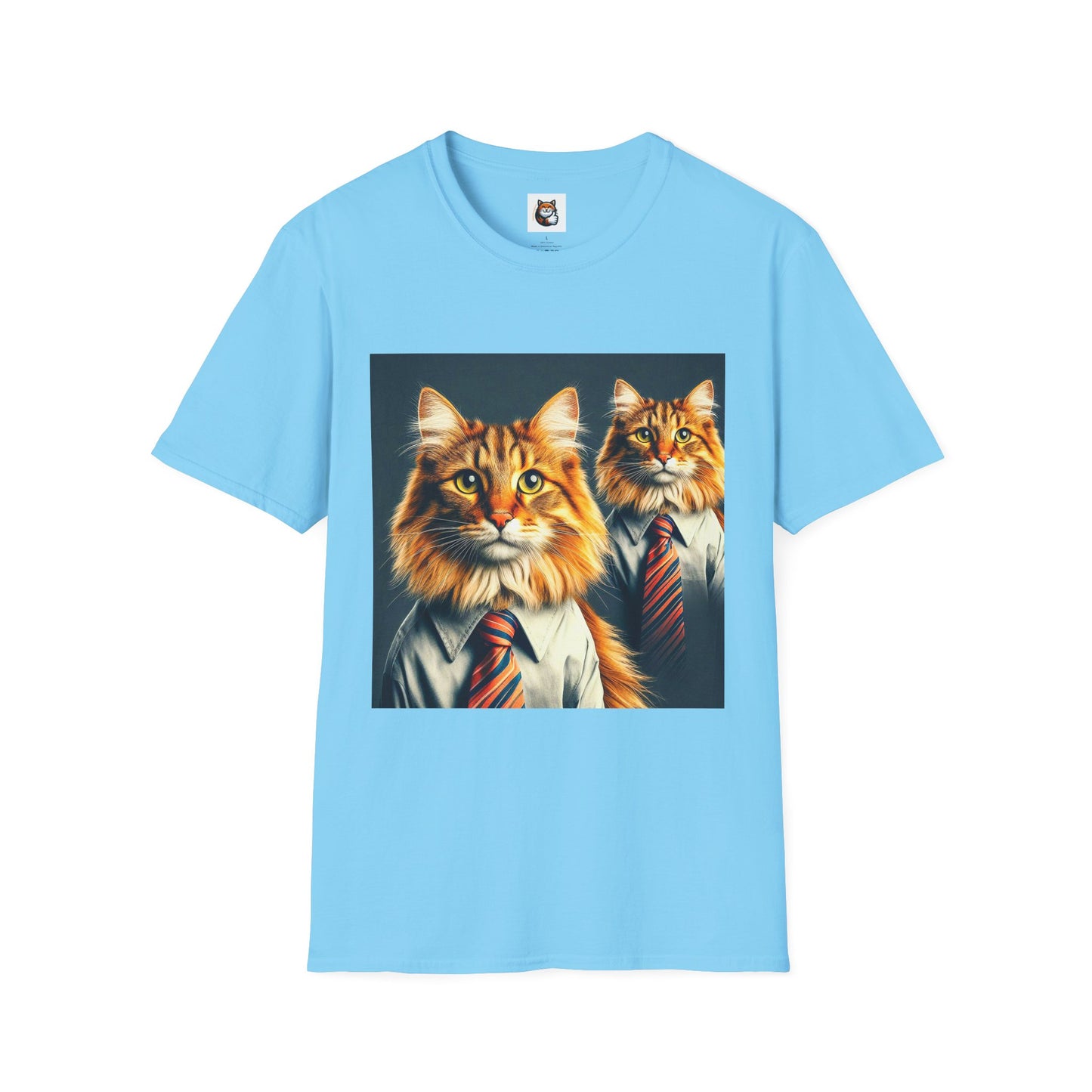 Norwegian Forest Cat Unisex Softstyle T-Shirt